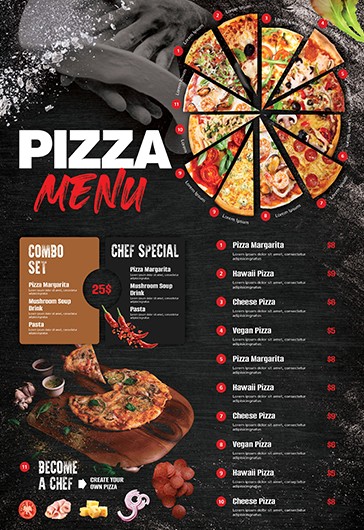 Pizza Menu Flyer